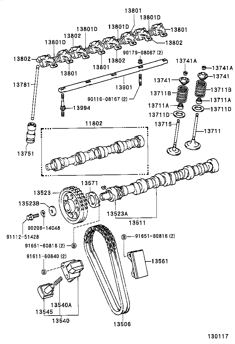 Camshaft & Valve