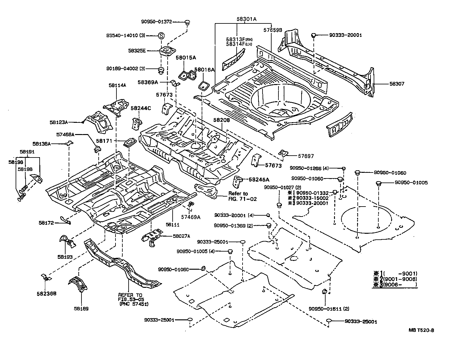 Floor Pan & Lower Back Panel