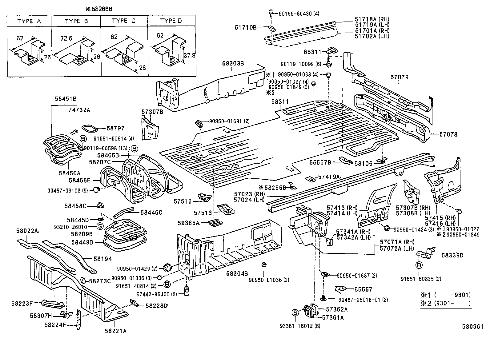 Rear Floor Panel