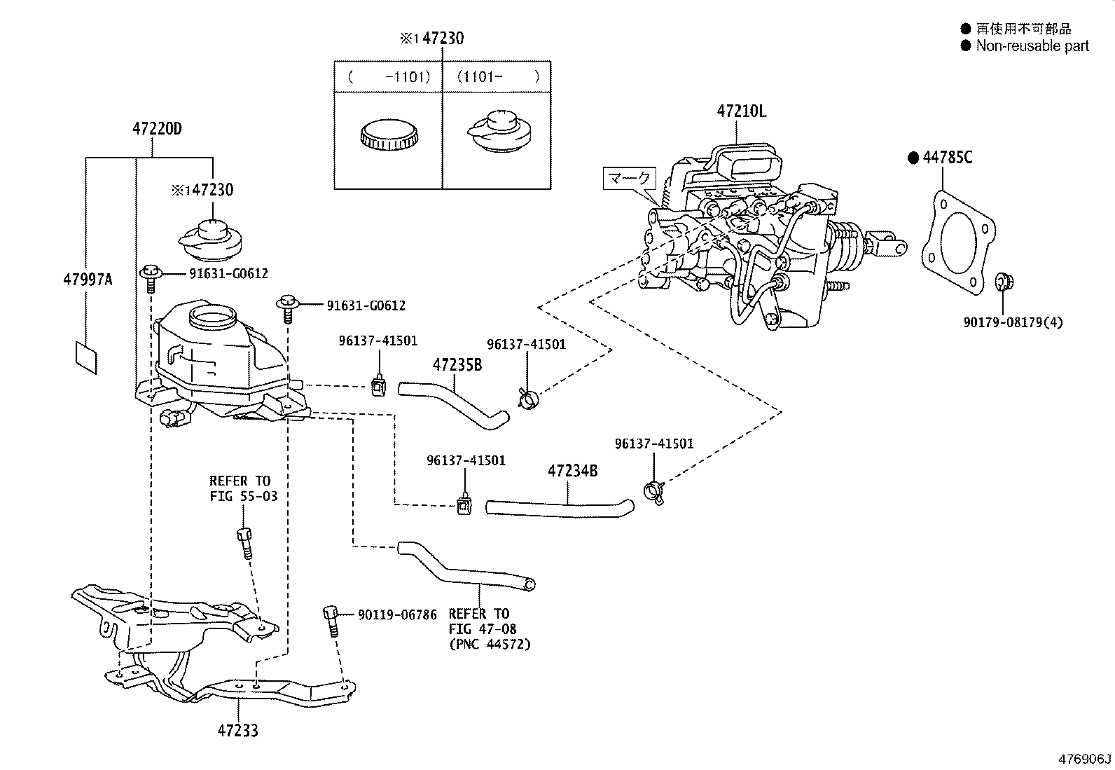 Cilindro maestro del freno