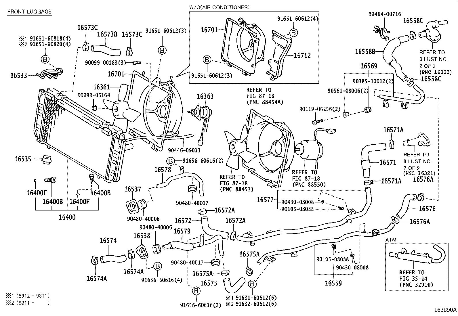 Radiator Water Outlet