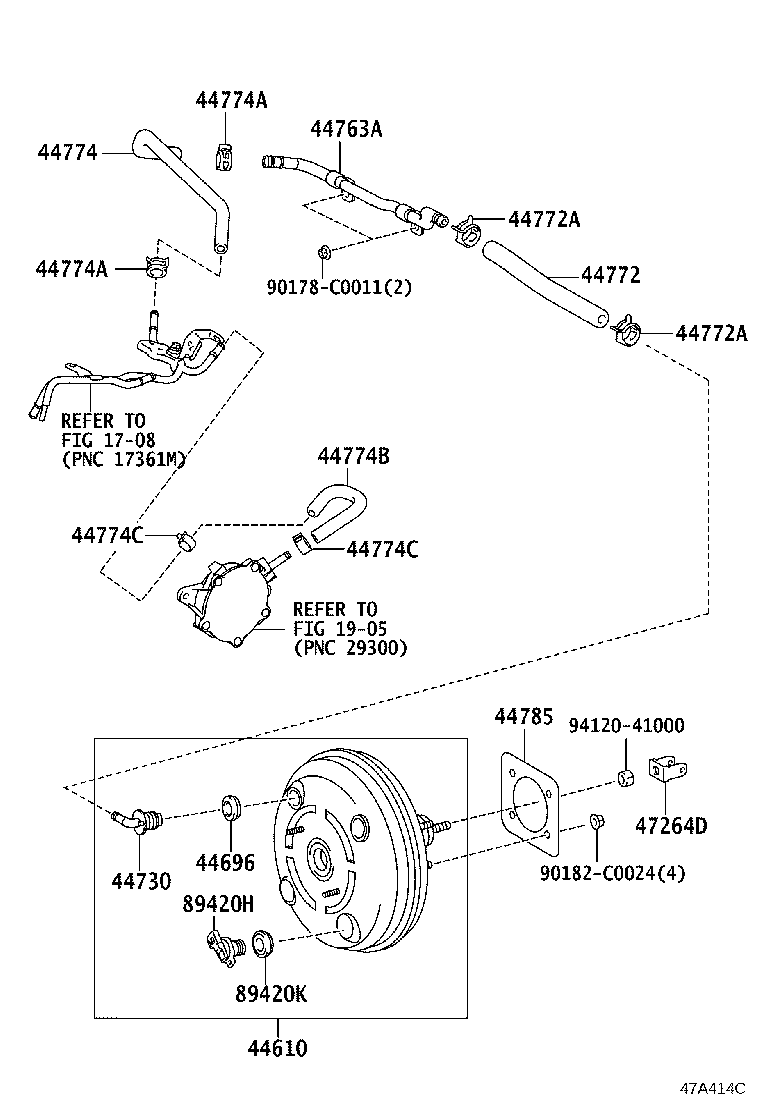 Brake Booster & Vacuum Tube