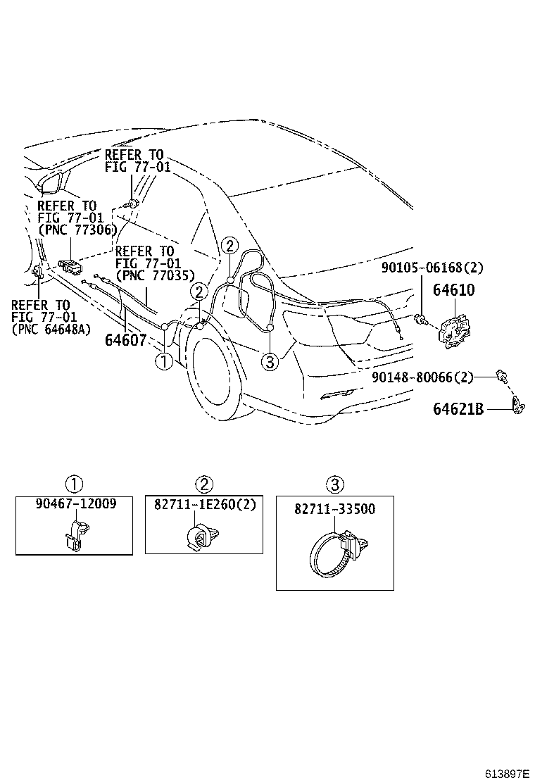 Luggage Compartment Door & Lock
