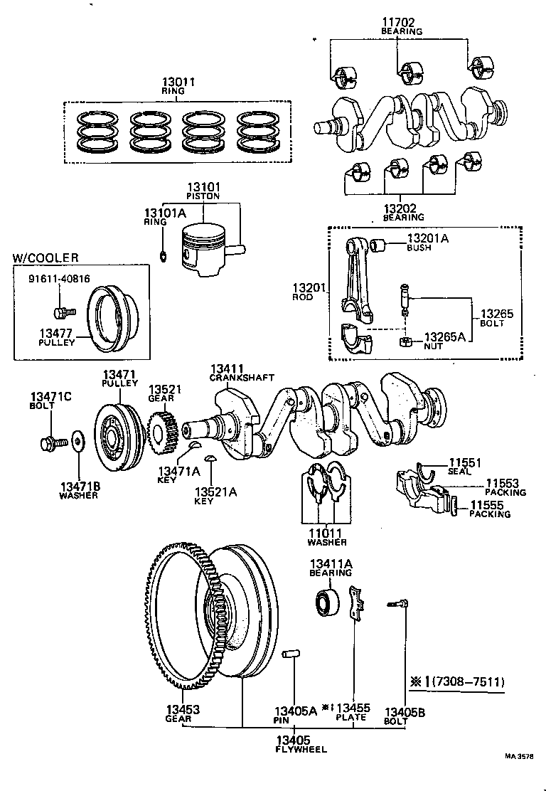 Crankshaft & Piston