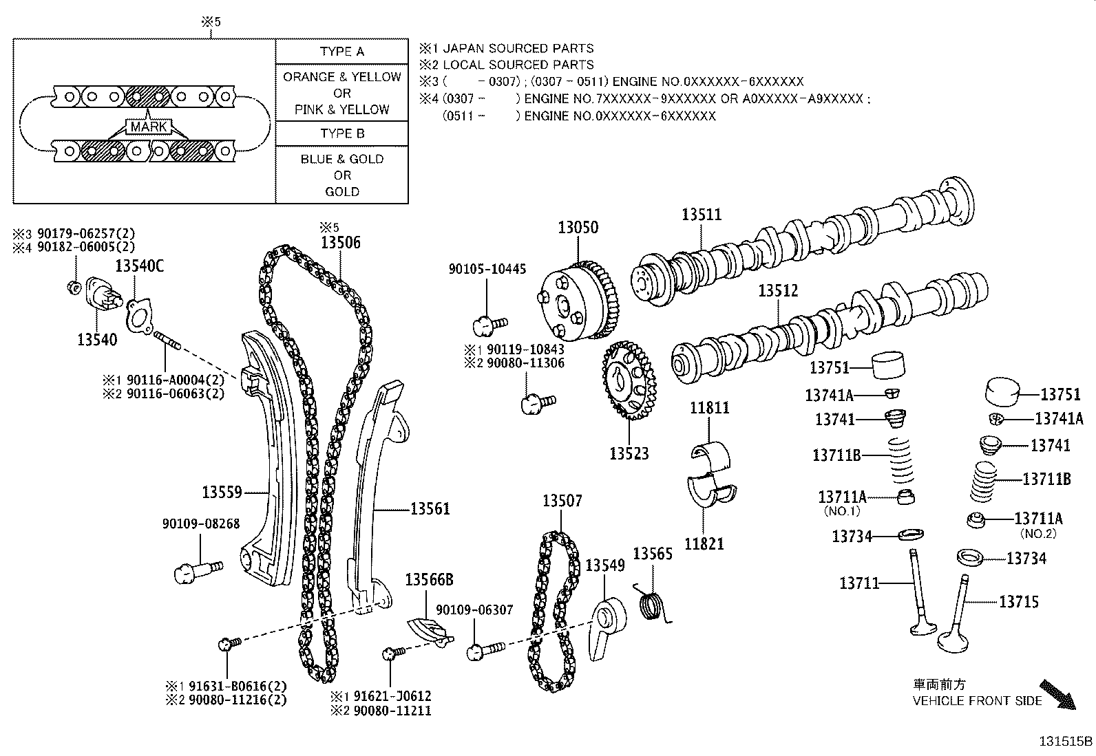 Camshaft & Valve