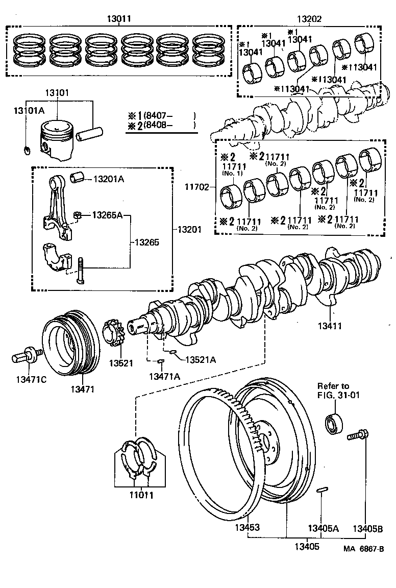 Crankshaft & Piston