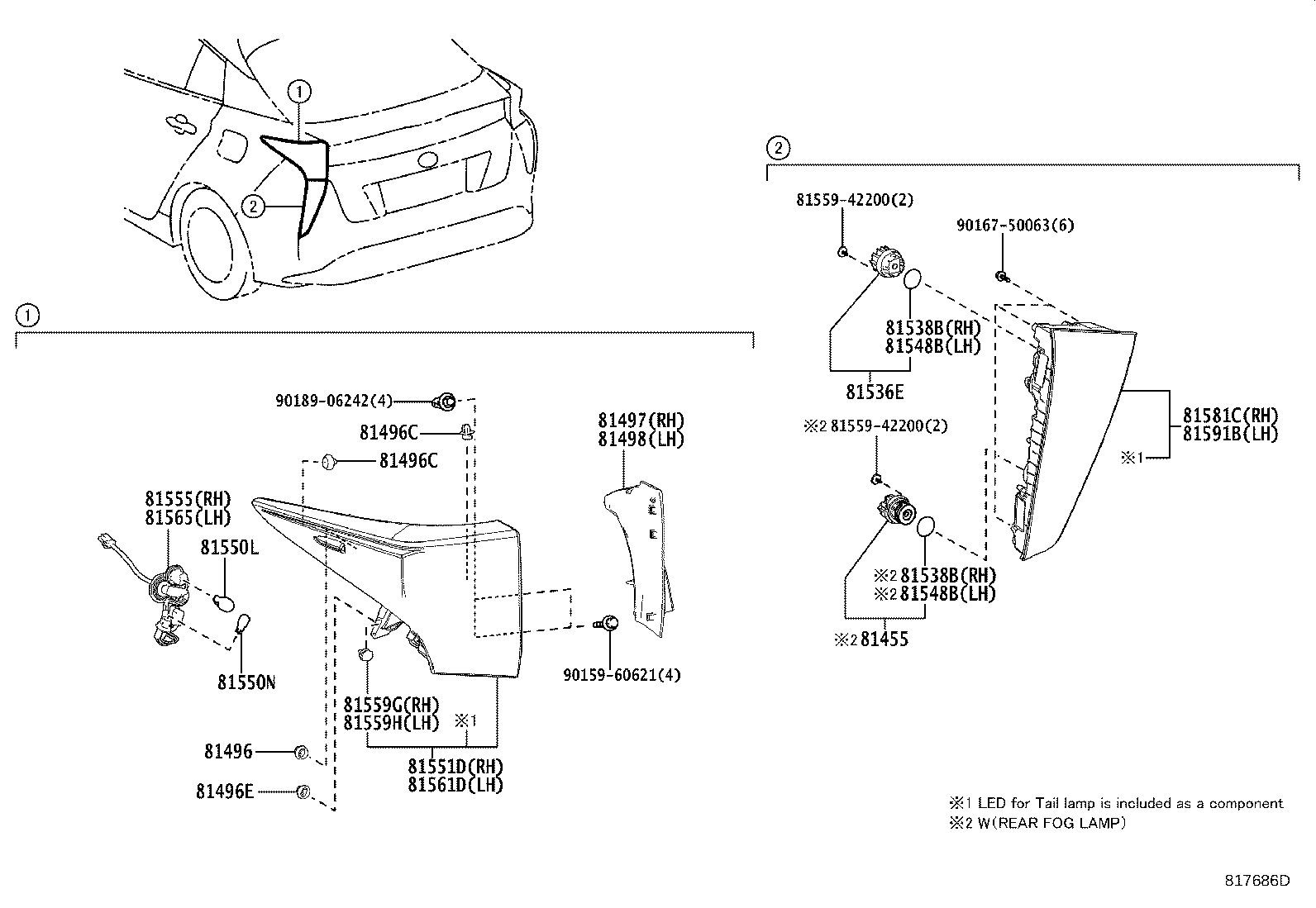 Rear Combination Lamp