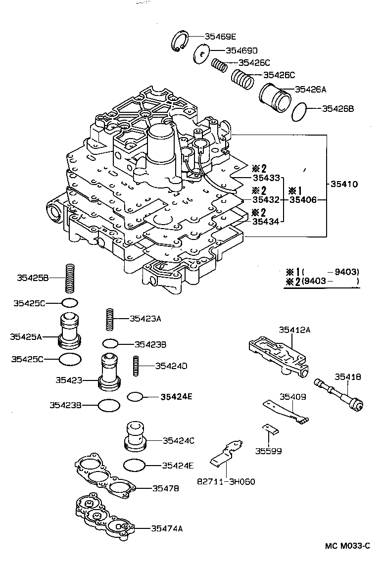 Valve Body Oil Strainer