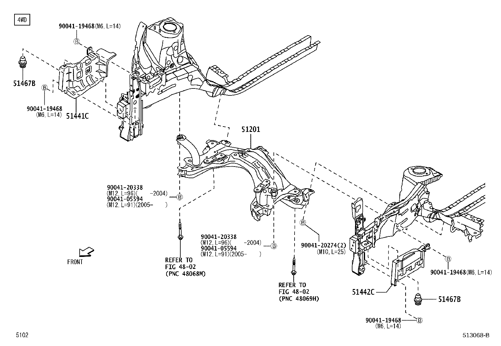 Suspension Crossmember & Under Cover