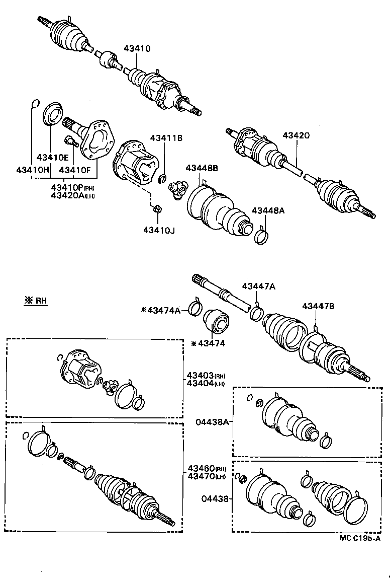 Front Drive Shaft