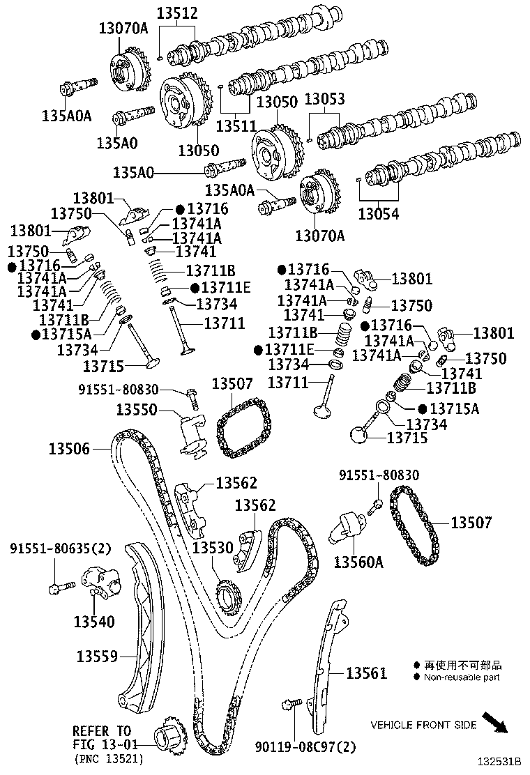 Camshaft & Valve