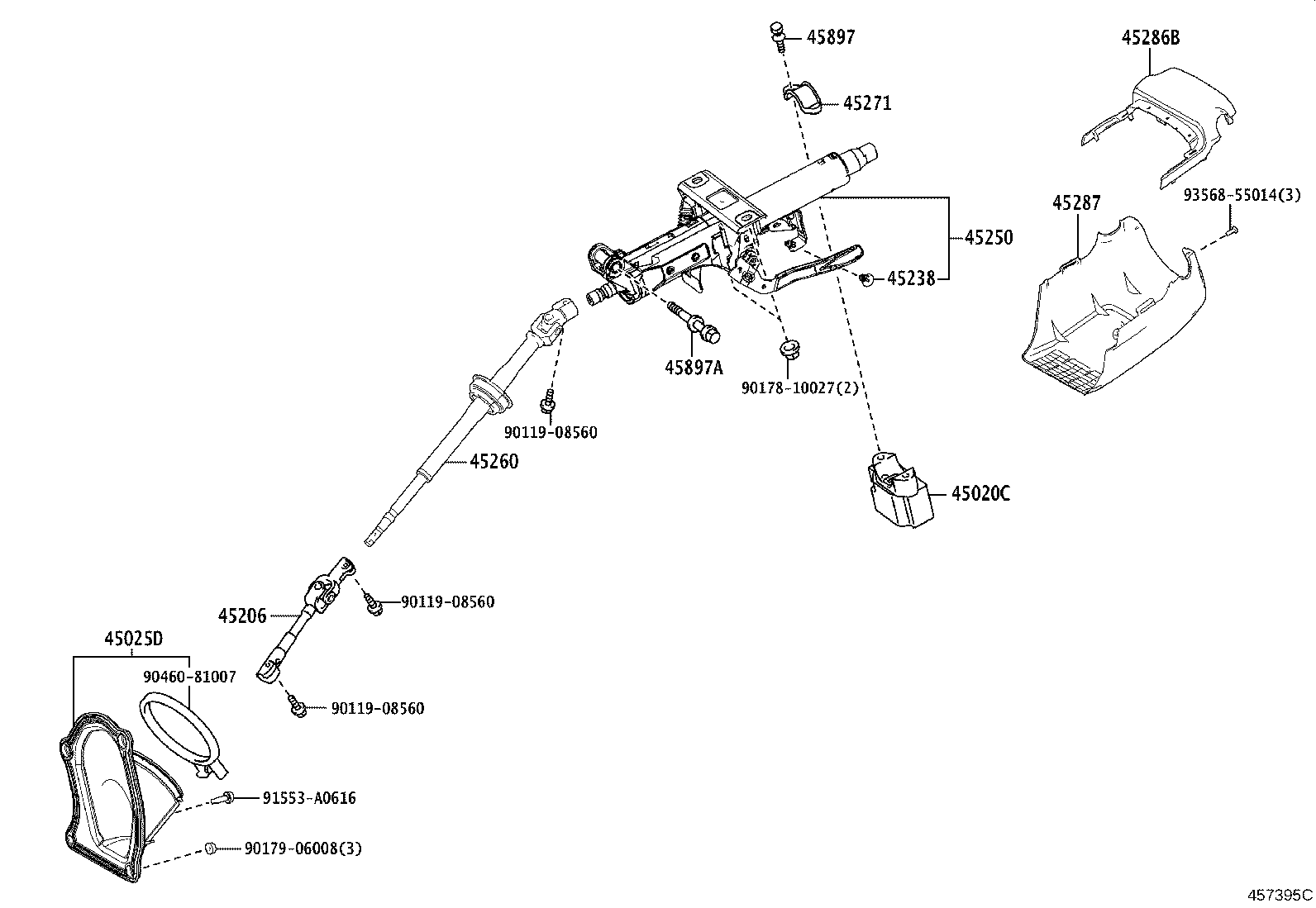 Steering Column & Shaft