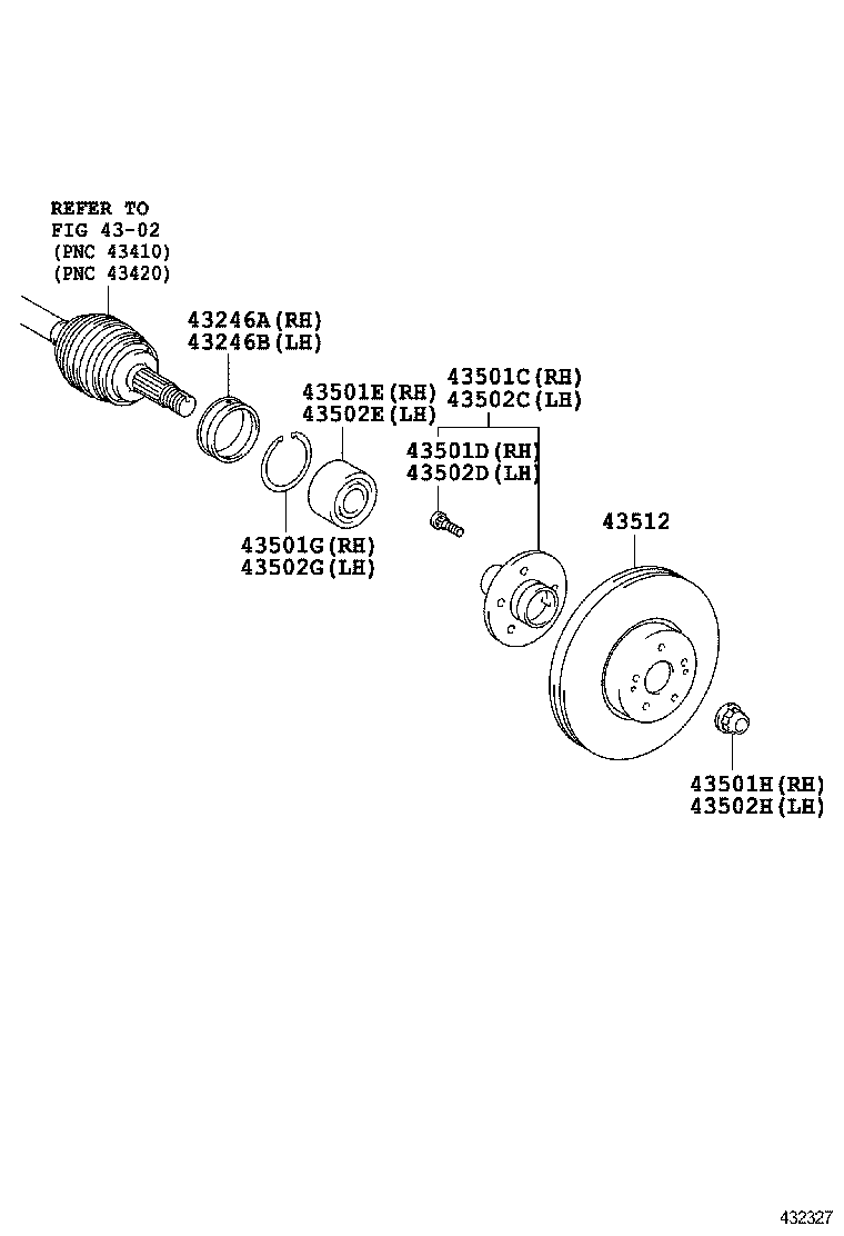 Front Axle Hub