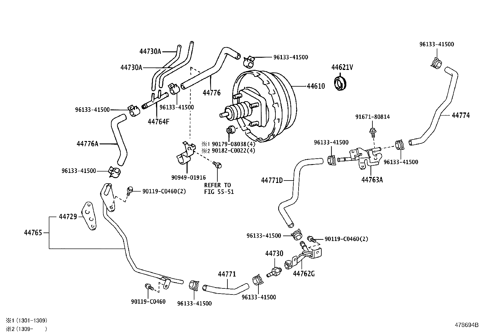 Brake Booster & Vacuum Tube