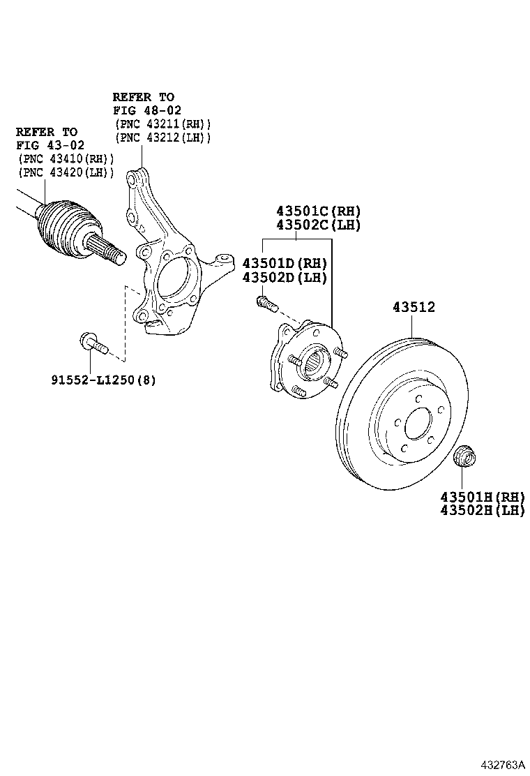 Front Axle Hub