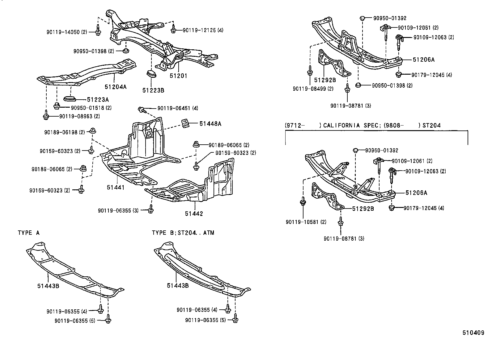 Suspension Crossmember & Under Cover