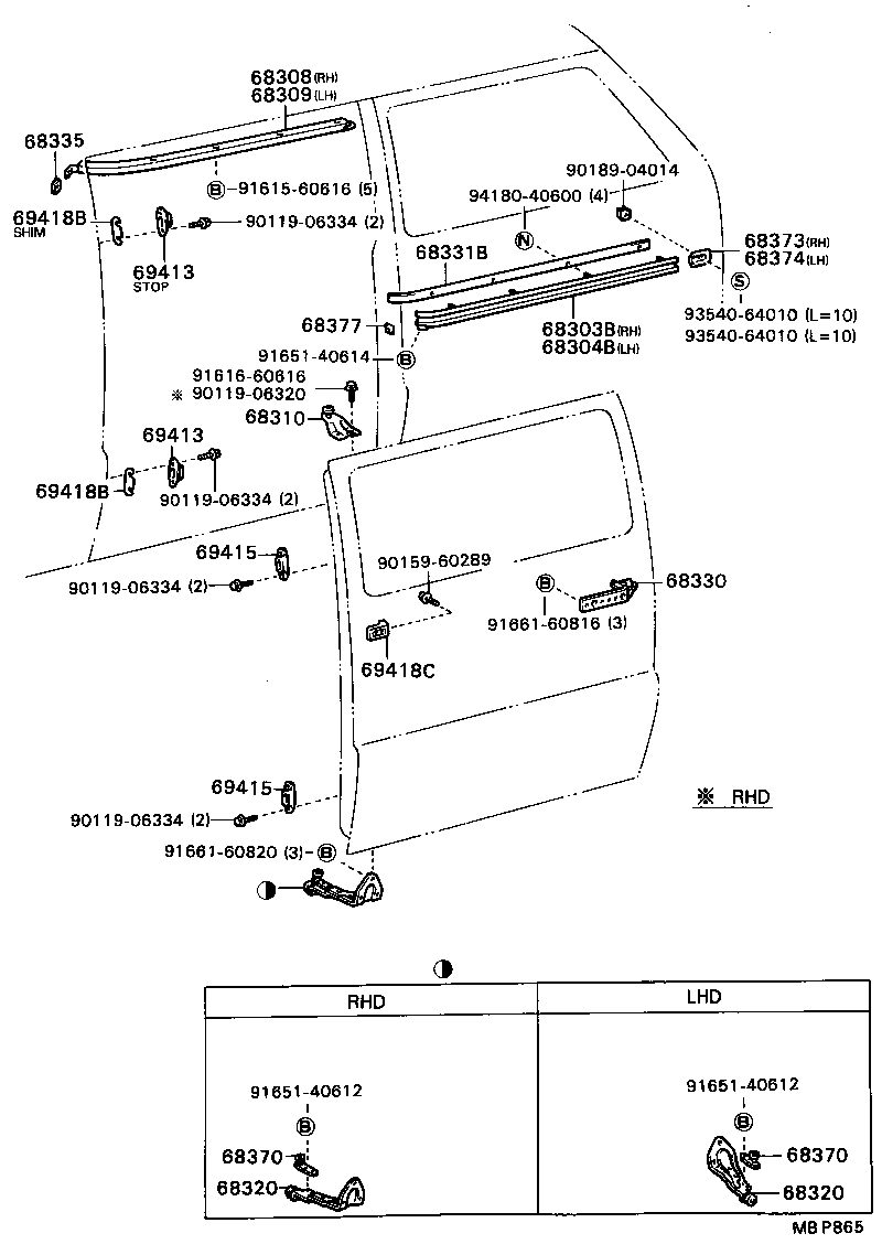 Slide Roller & Rail