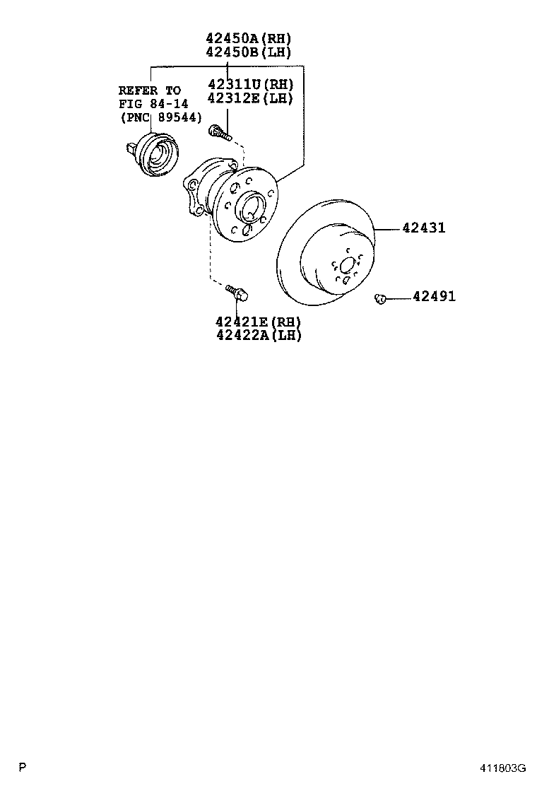 Rear Axle Shaft Hub