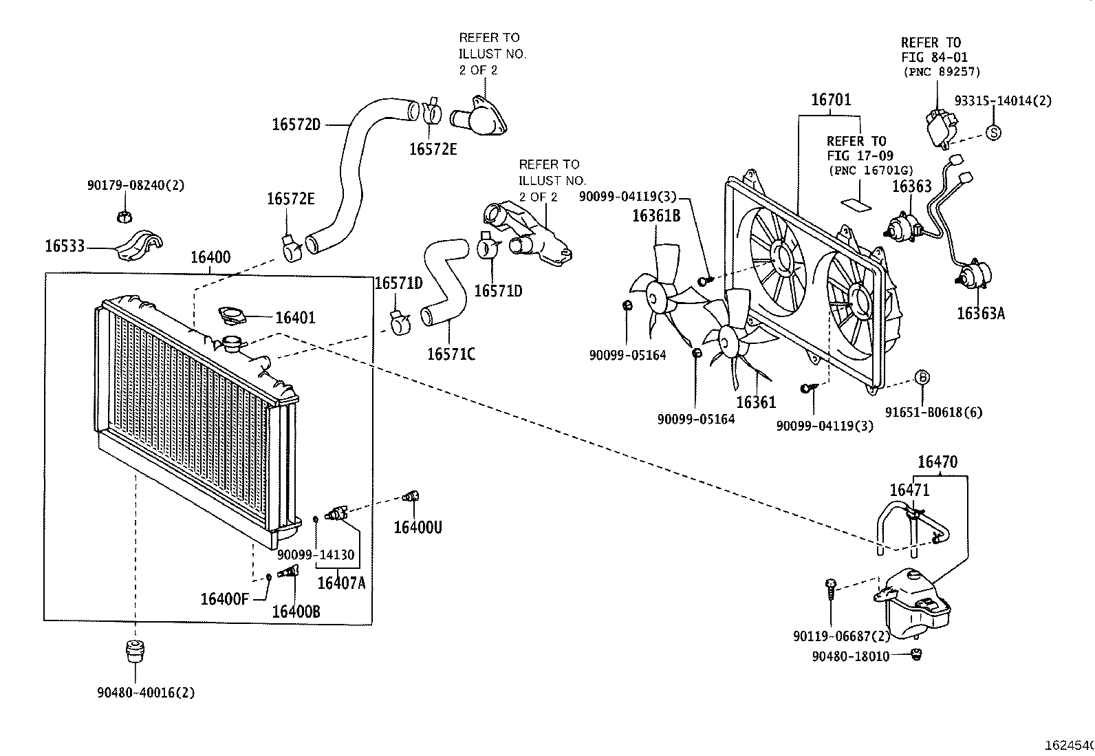 Radiator Water Outlet