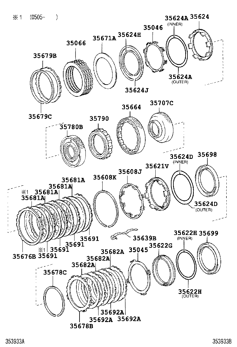 Center Support Planetary Sun Gear