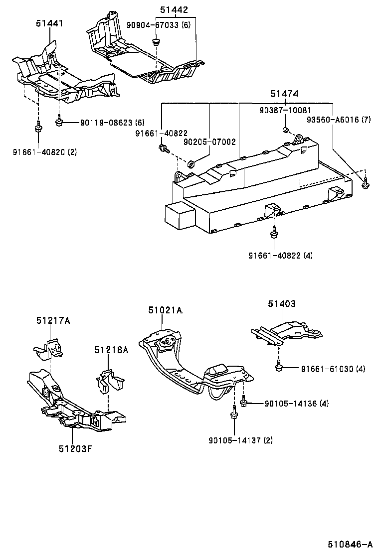 Suspension Crossmember & Under Cover