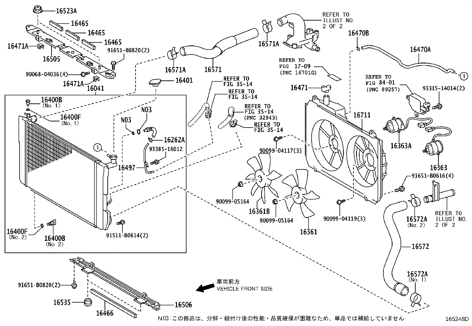 Radiator Water Outlet