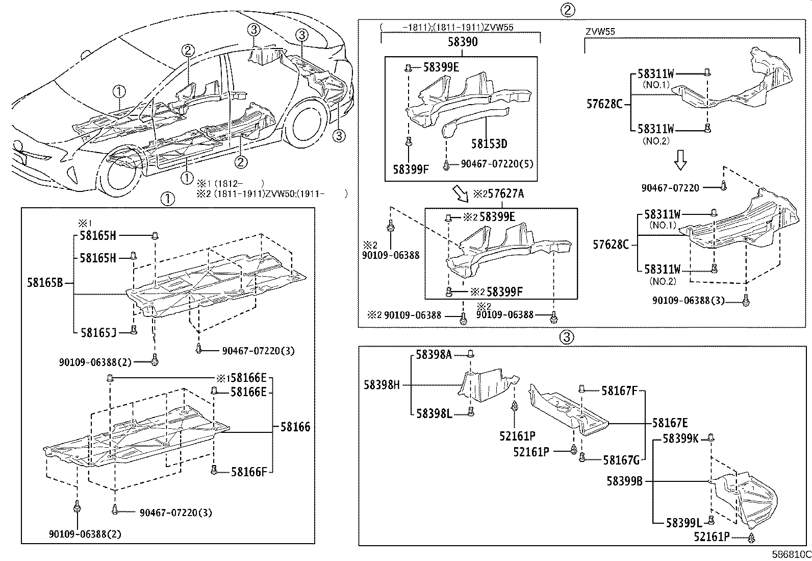 Floor Pan & Lower Back Panel