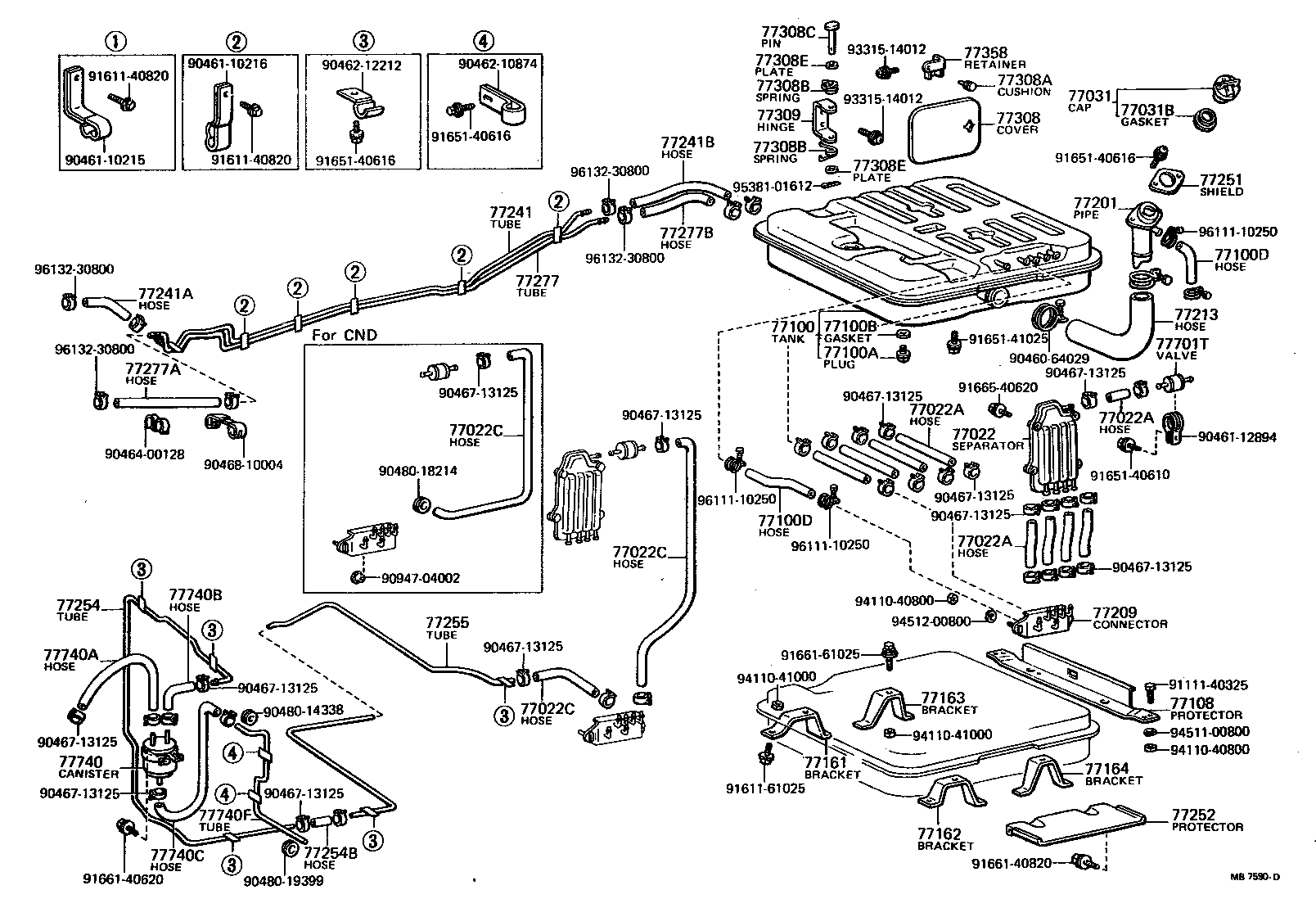 Fuel Tank & Tube