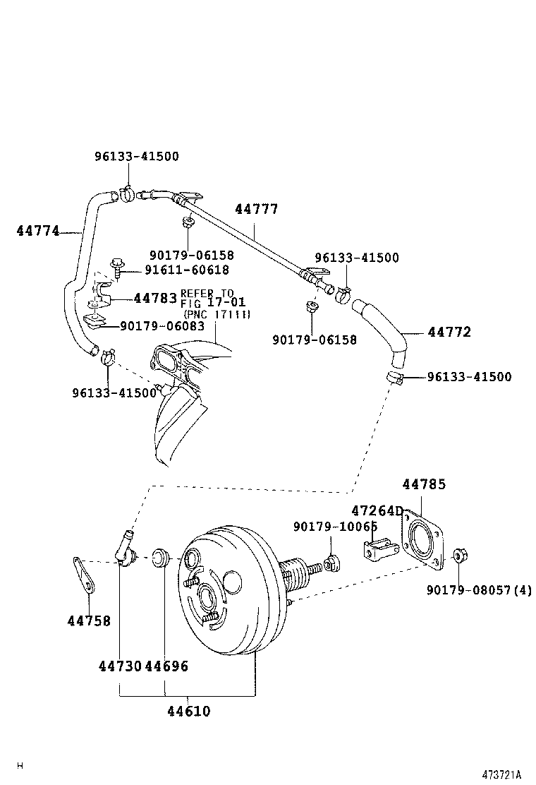 Brake Booster & Vacuum Tube