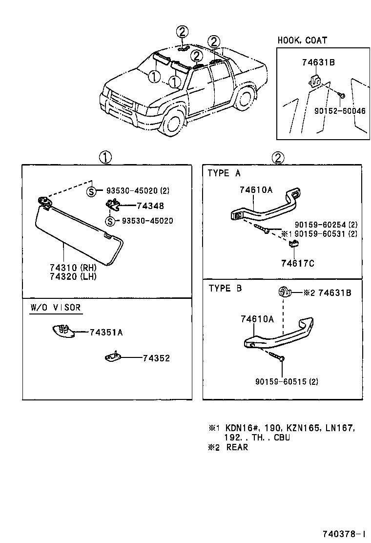 Armrest Visor