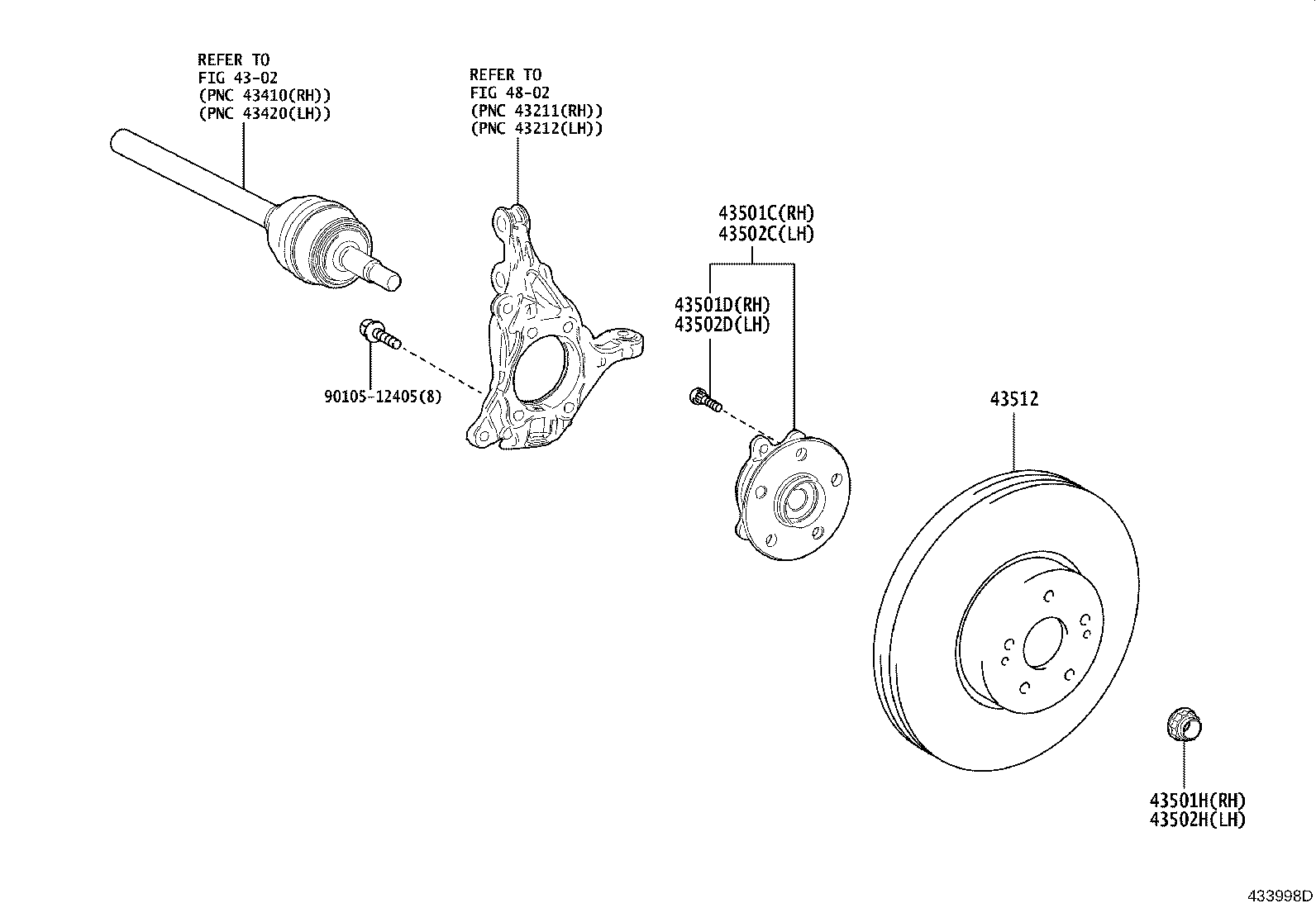 Front Axle Hub