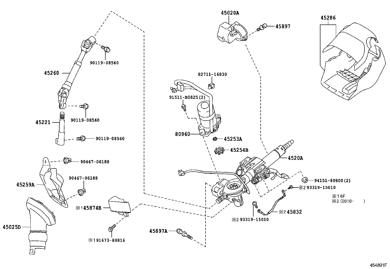 Steering Column & Shaft
