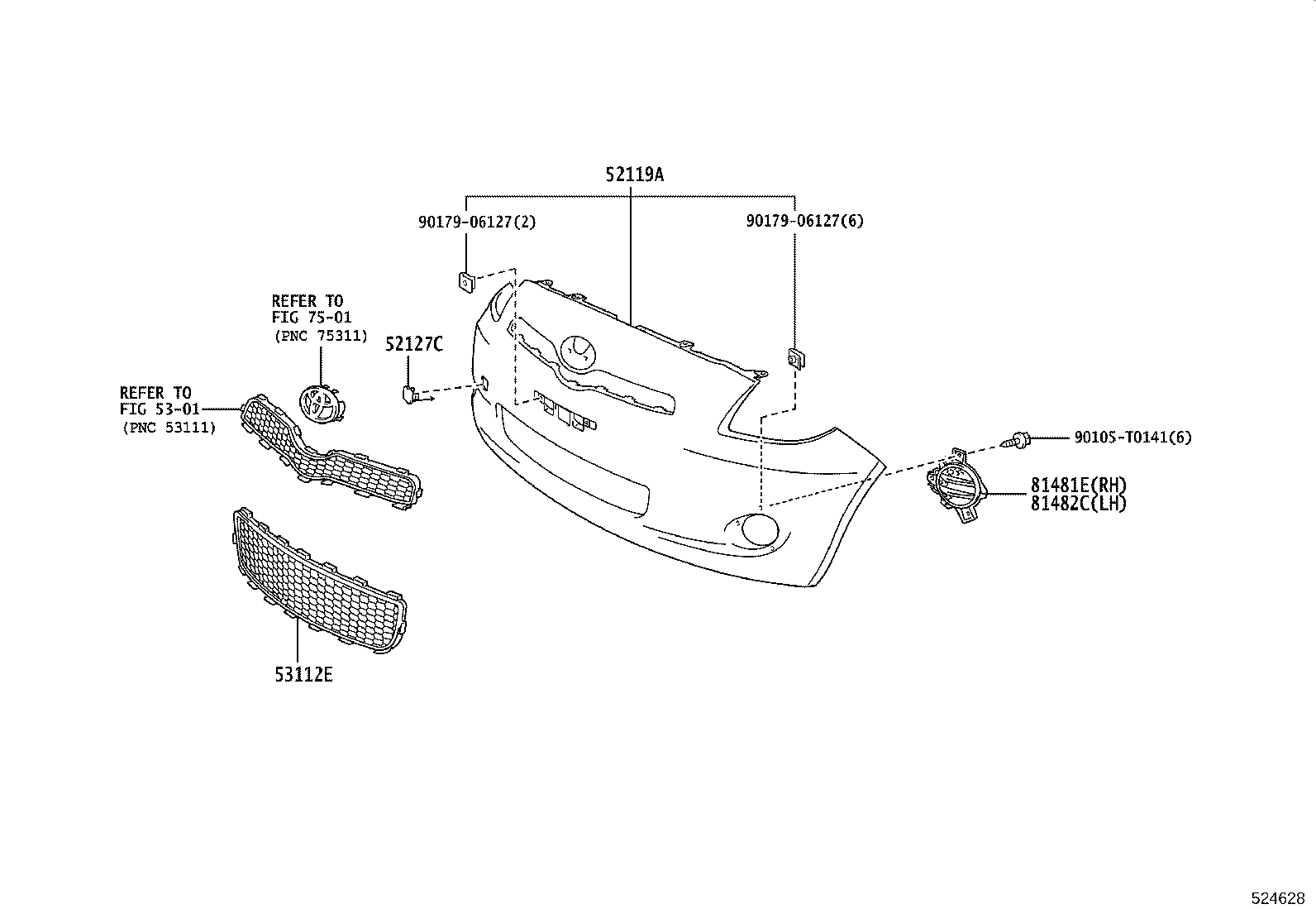 Front Bumper Bumper Stay