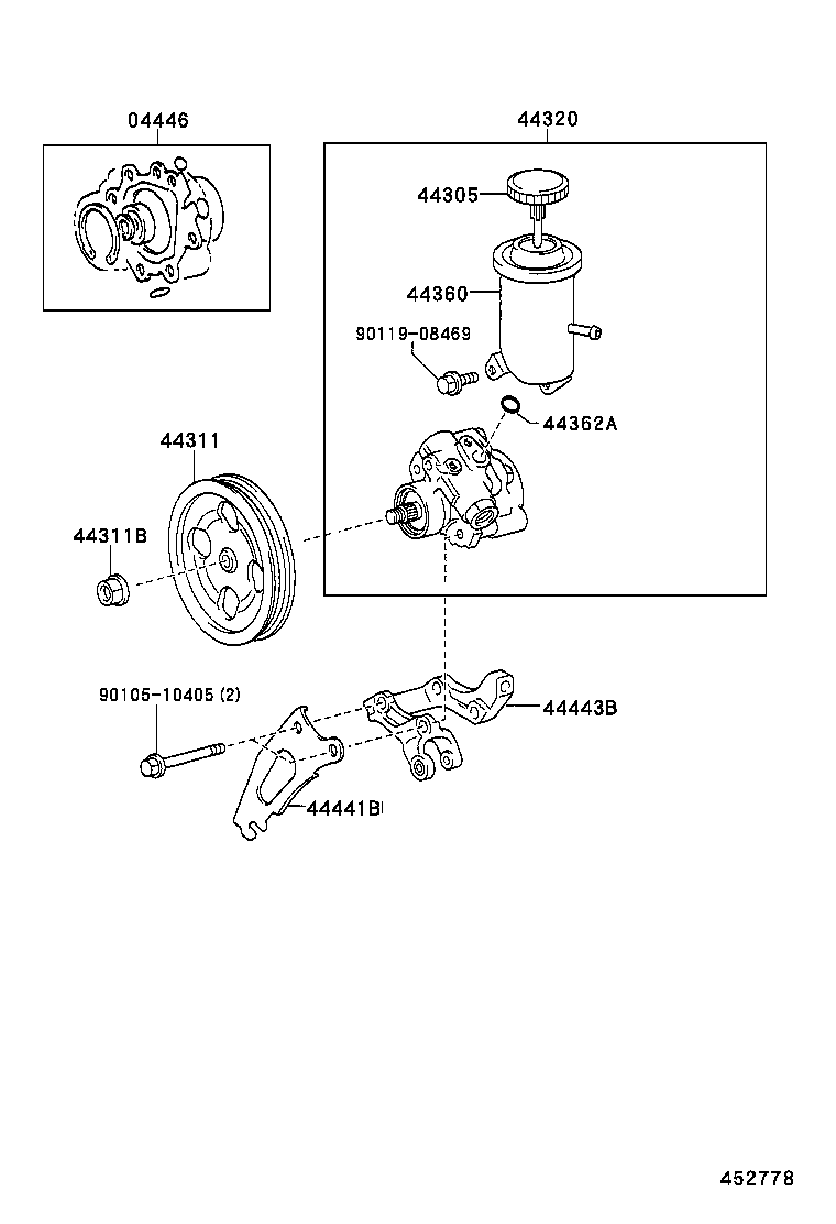 Vane Pump & Reservoir