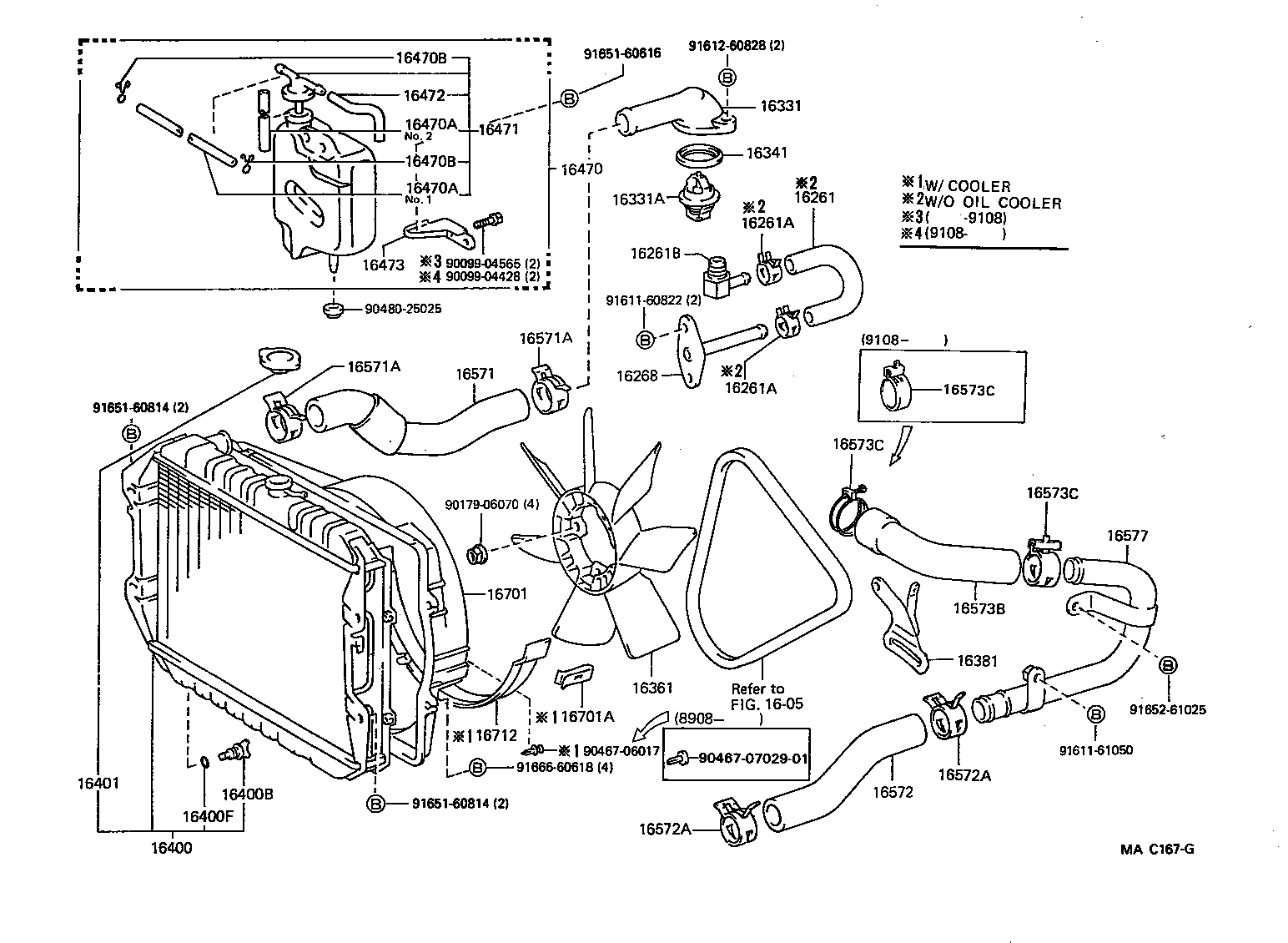 Radiator Water Outlet