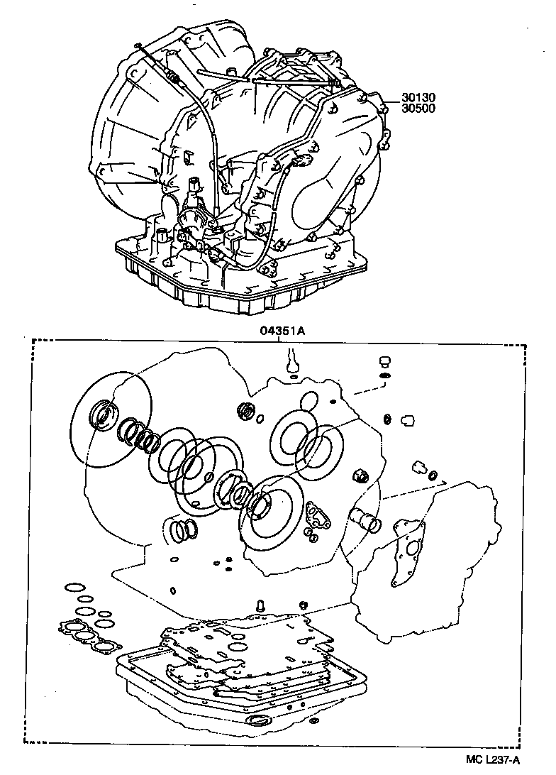 Transaxle Or Transmission Assy & Gasket Kit