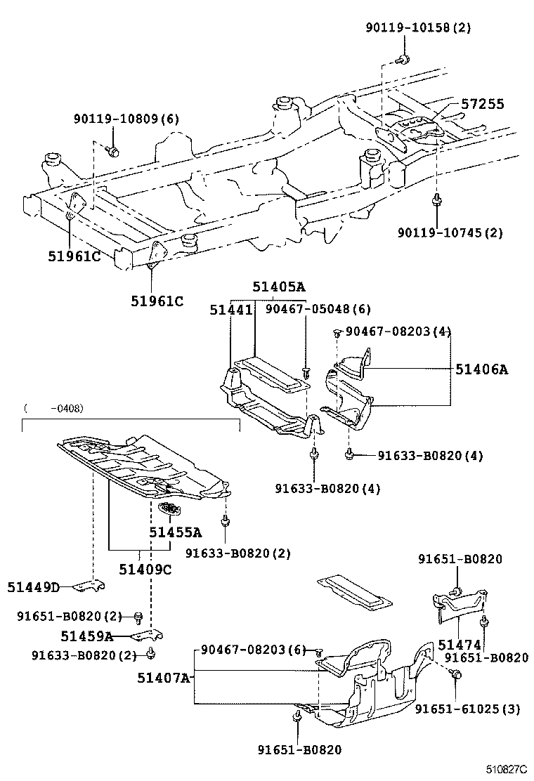 Suspension Crossmember & Under Cover