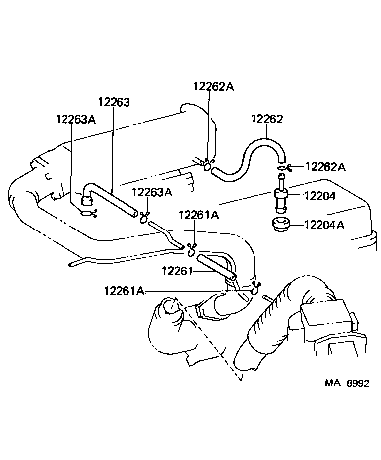 Manguera de ventilación