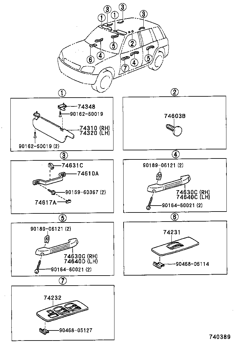 Armrest Visor