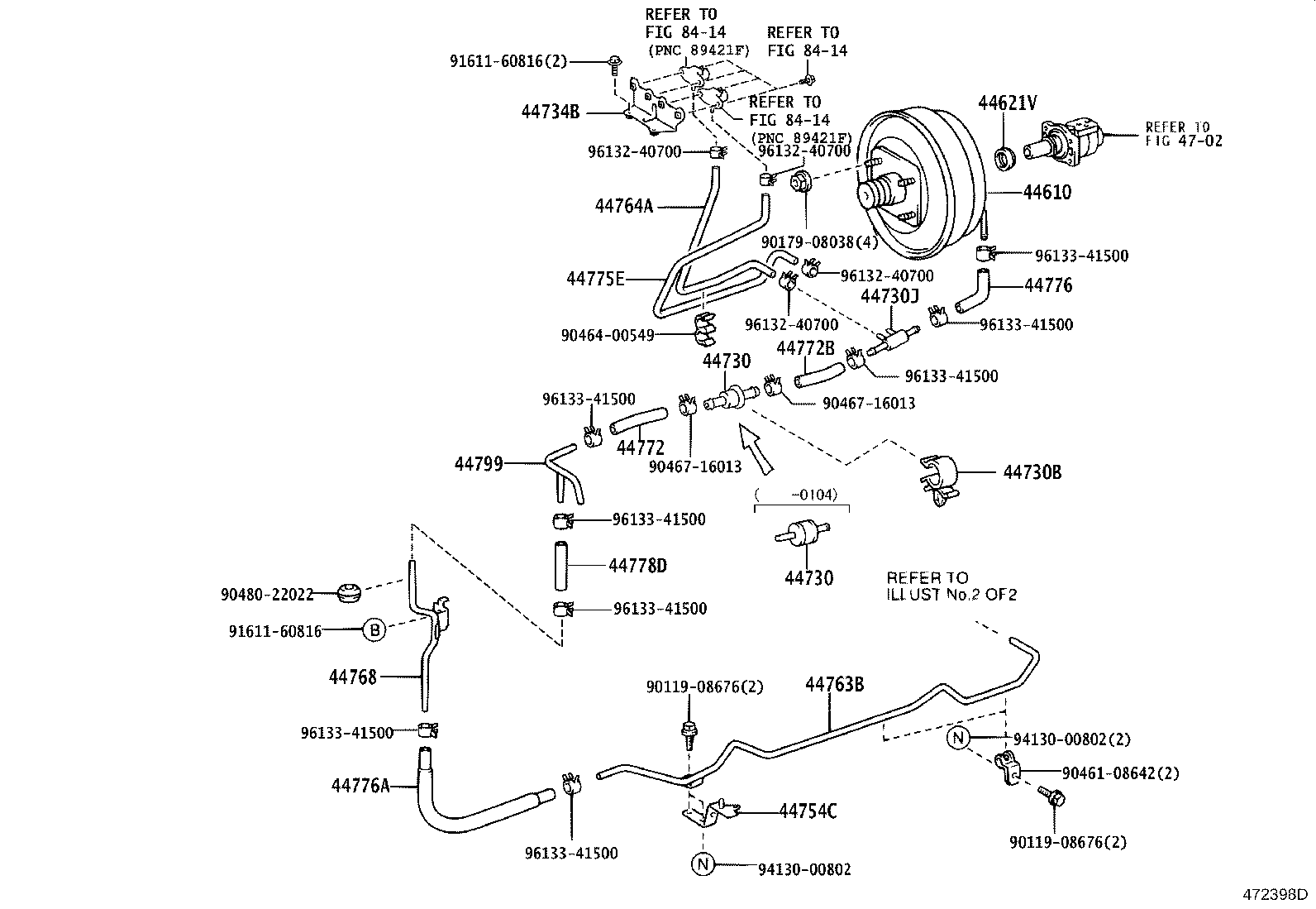 Brake Booster & Vacuum Tube