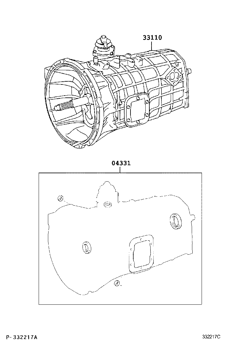 Transaxle Or Transmission Assy & Gasket Kit