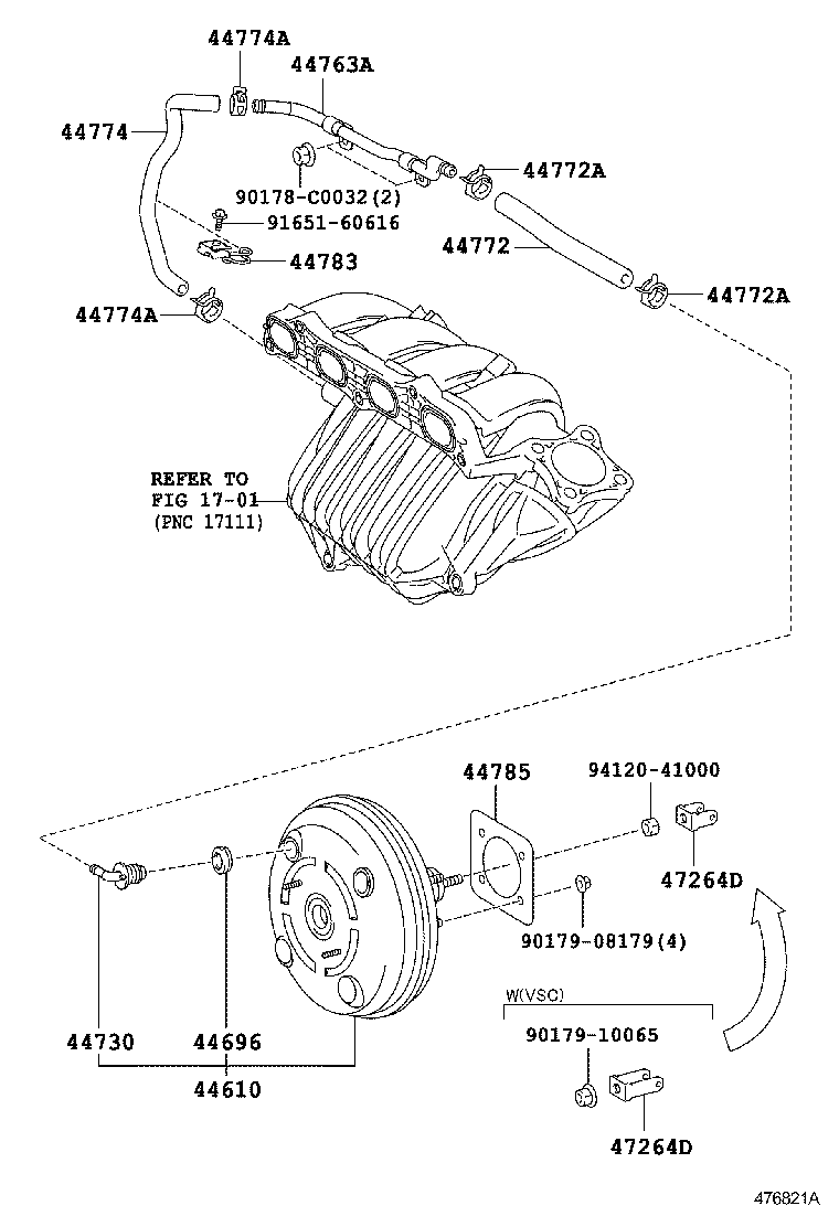 Brake Booster & Vacuum Tube