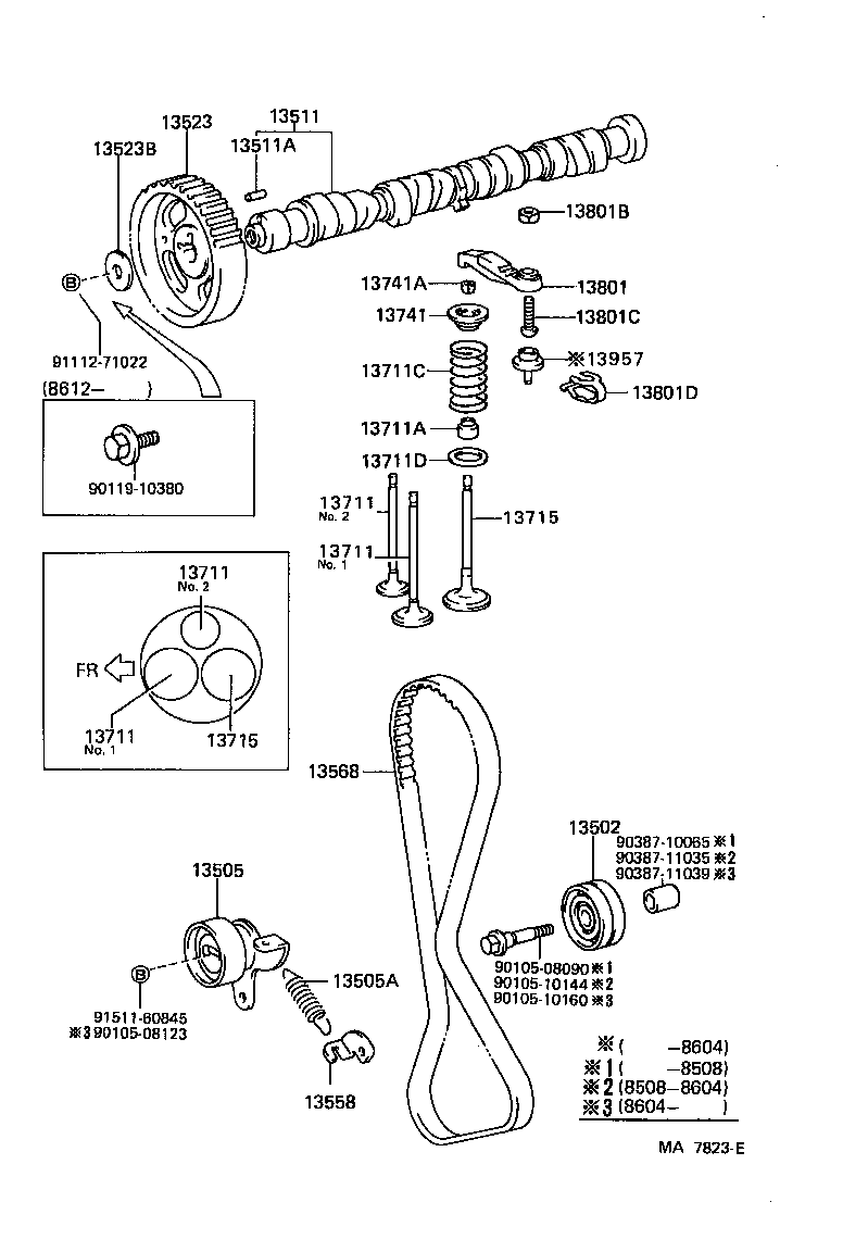 Camshaft & Valve