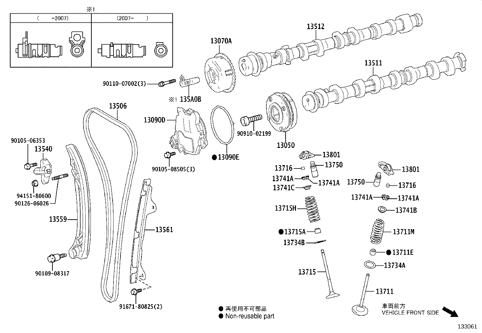 Camshaft & Valve