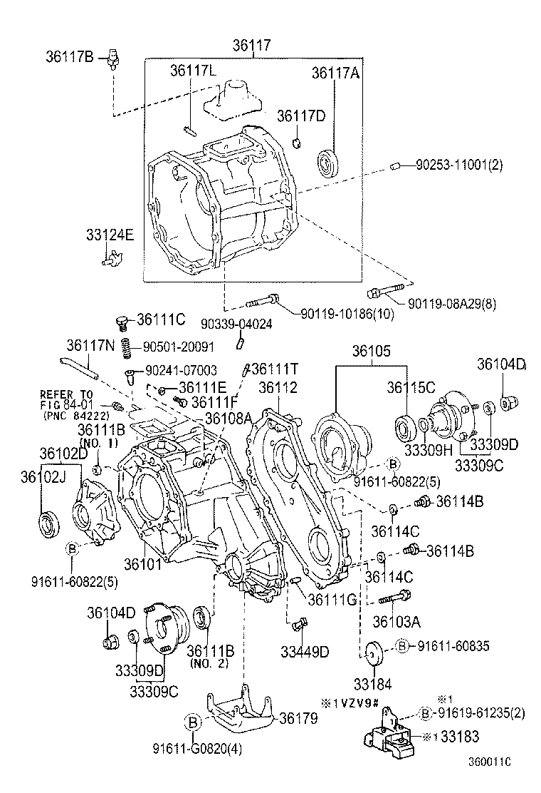 Transfer Case & Extension Housing