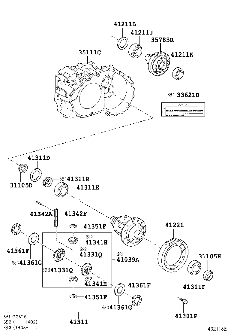 Front Axle Housing & Differential