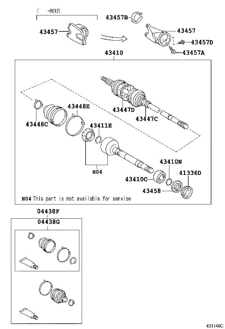 Front Drive Shaft