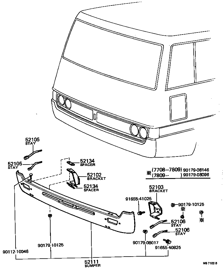 Front Bumper Bumper Stay