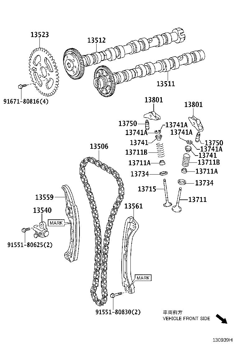 Camshaft & Valve