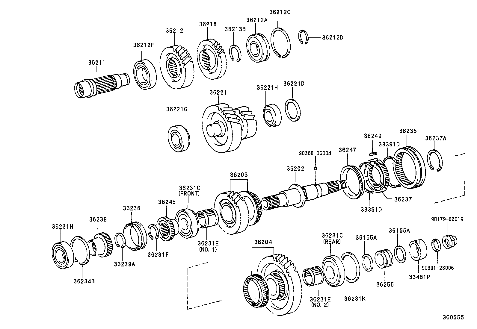 Transfer Gear